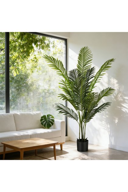 High Quality Polyester Artificial Palm Tree with Realistic Texture
