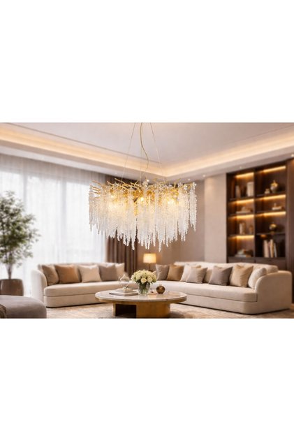 SELİP KRİSTAL AVİZE, 80 CM