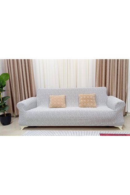 Jakarli Flatbed 3-Seater Sofa with One Rubberized Elastic Strap, High-Quality Seat. Sofa Bed Cover.