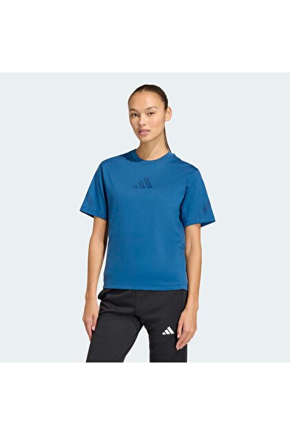 adidas Z.N.E. Kadın Mavi Tişört (KR0203) - Fiyatı, Yorumları