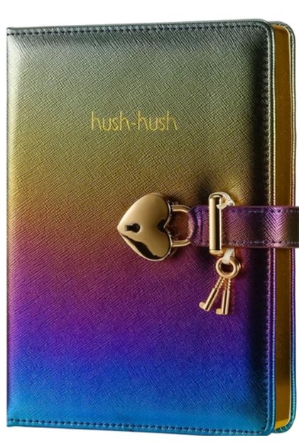 METALİK LİLA KİLİTLİ DEFTER