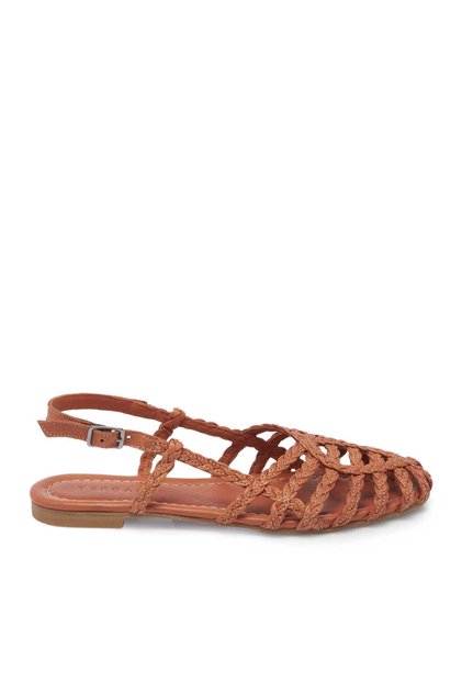 Taba Hakiki Deri Kadın Sandalet - K25Y1SN67954-A29