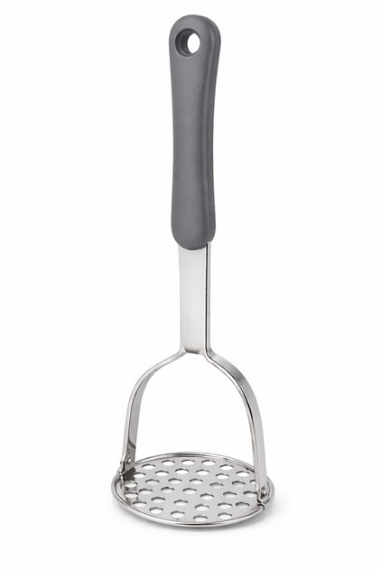 Stainless Steel Potato Masher – Ergonomic Non-Slip Strappy Potato Puree Masher