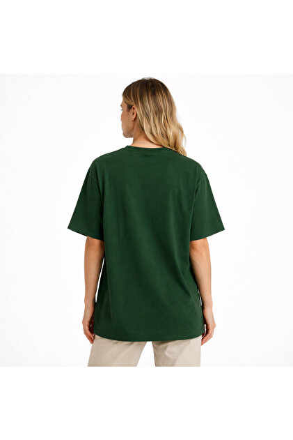 BEETON Vertical Los Angeles Printed Nefti Oversize T-Shirt - 100