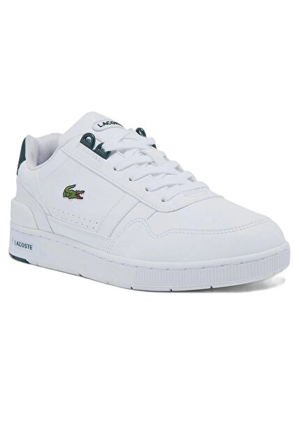 ① Lacoste T-Clip 1 Suj Unisex Sneaker Günlük Spor Ayakkabı Beyaz