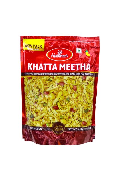 Khatta Meetha Crunchy Sweet & Sour Indian Savory Mixture (400g)