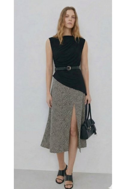 Women's Skirt Set Belt Detail Sets