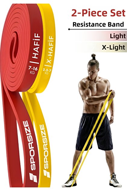 7 + 16 KG Power Loop Resistance Band pentru dezvoltarea mușchilor Fitness Crossfit Barfiks Elastic
