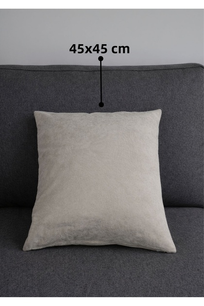 Kadi̇ve D Textured S Suede Island Pouf Y Pillowcase Economic Elegant for the Living Room Ka Velvet a Pillow Ci̇k Gri̇