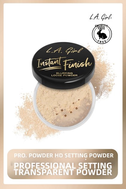 Instant Finish Loose Powder – Pore Concealing and Setting Powder - Glp730 Light