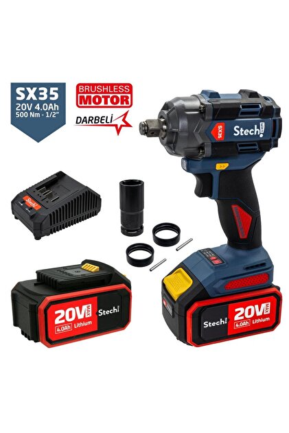 StechEnd SX35-2X4.0 Darbeli Somun Sıkma 1/2