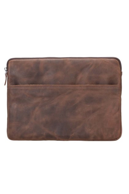 Torino Saddle Brown Super Slim 16Inch Laptop / MacBook Case