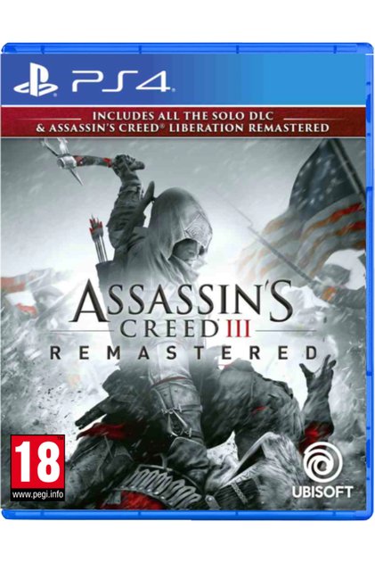 ASSASSINS CREED 3 și ASSASSINS CREED LIBERATION REMASTER - PS4