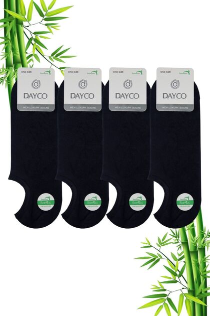 Bambu Erkek Dikişsiz Sneakers Görünmez Spor Lacivert Çorap