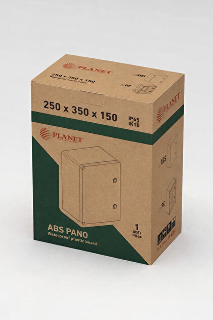 Planet 250X350X150 OPAK KAPAKLI ABS PANO - ELEKTRİK DAĞITIM PANOSU