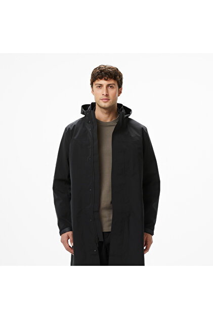 Tech Hooded City Erkek Siyah Mont