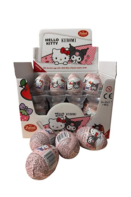 Pofika ZAİNİ Hello Kitty Glutensiz Çikolatalı Sürpriz Yumurta 20