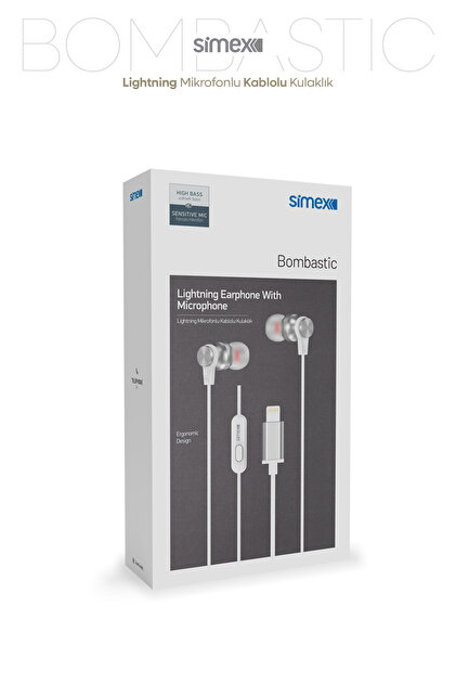 Simex İphone X-11-12-13-14 Serileri Uyumlu Bluetooth Bağlantılı
