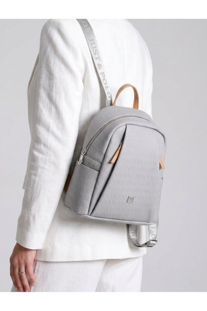 Women's 9 Compartment Medium Size Backpack Jp4040Tm Gray