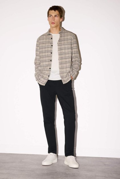 Regular Fit Düz Paça Uzun Boy Pantolon C6022AX25AU