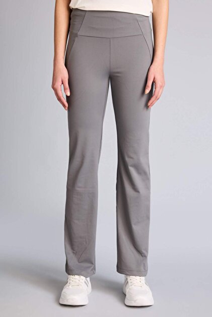 パンツ ALLCAPO COATING STACKED LONG FLARE PANTS Defacto Aırtech Flare Fit İspanyol Paça Soft Touch Premium Sporcu
