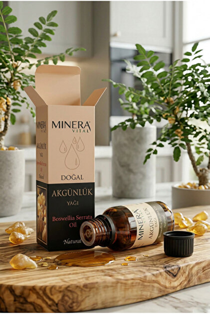 MİNERA VİTAL Akgünlük Yağı 20 ml (Frankincense Oil) Damlalıklı Cam
