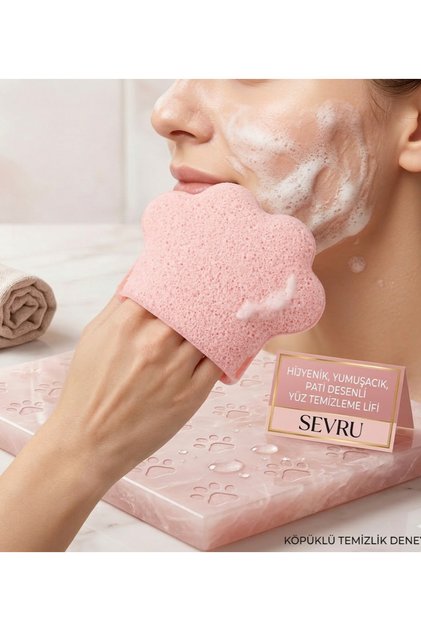 Natural Peeling Effect Makeup Removal Fiber Face Washing Fiber Finger Grip, Exfoliating Effect