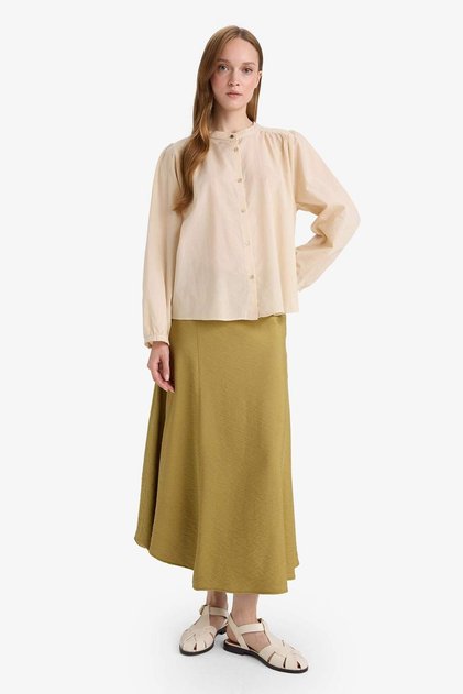 A-Line Midi Skirt F4973Ax25Au