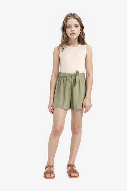 Elastic Waist Shorts for Girls E6691A825Hs