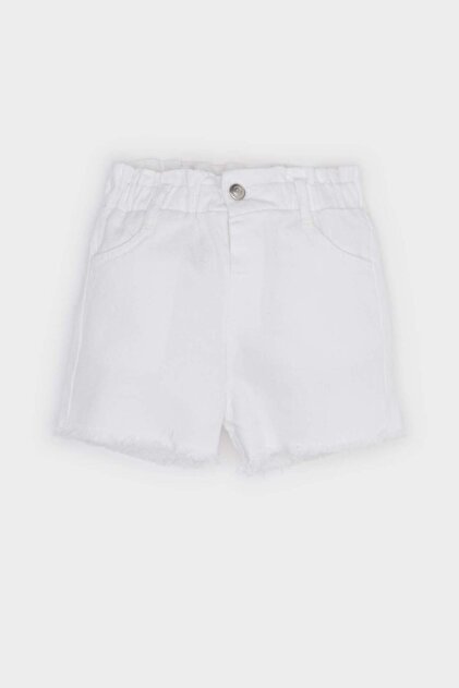 Paperbag Gabardine Shorts Baby Girl E4933A525Sm