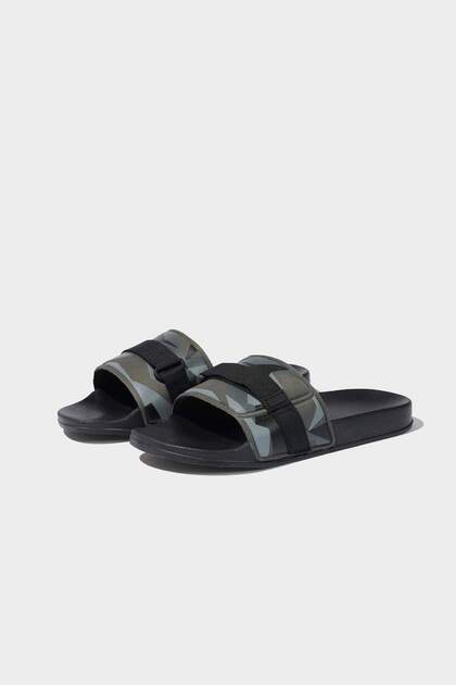 Flat Sole Slippers for Boys D8483A825Sm