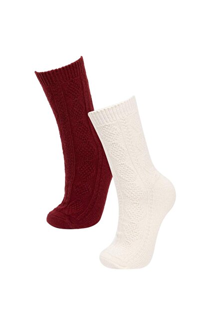 Women's 2-Pack Winter Boot Socks D1142Axns