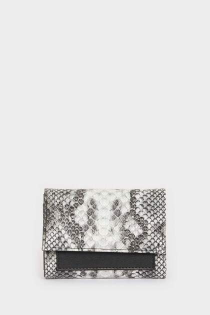 Women's Faux Leather Wallet D7494Axns