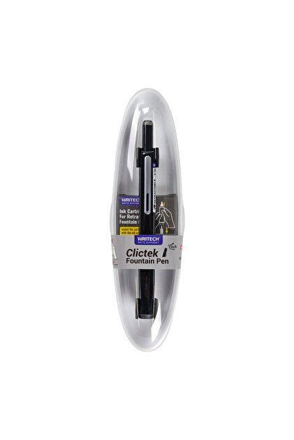 Writech W-784 BASMALI DOLMA KALEM SİYAH - BLİSTER - Fiyatı, Yorumları