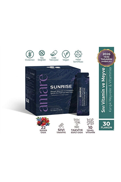 ビモア　サンライズ Kyani Kyani Amare Sunrise 30 Saşe Vitamin & Antioksidan Takviyesi