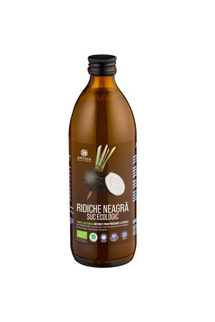 Suc de ridiche neagră 100% organic - 500ml