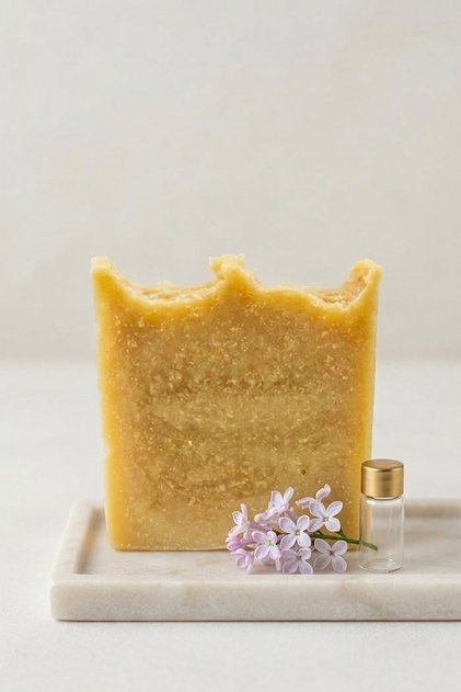 Lilac Soap Natural Soap Aromatherapy Shower Soap Spring Garden Beauty Soap 90 Gr.