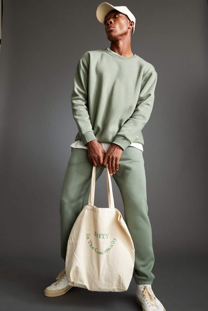Regular Fit Basic Jogger Sweatpants U7438Azns