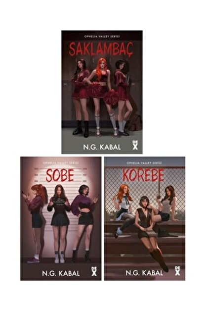 Dex Ophelia Valley Serisi 3 Kitap Set / Saklambaç-Sobe-Körebe