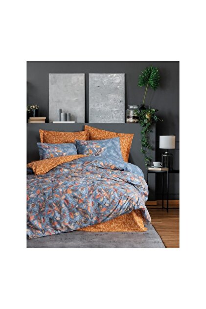 Single Duvet Cover Set Alekra Mustard 8680108071793