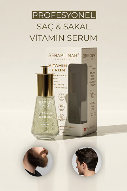 Serap Çınar Cosmetics Saçkıran & Sakal Kıran Alopesi Etkili