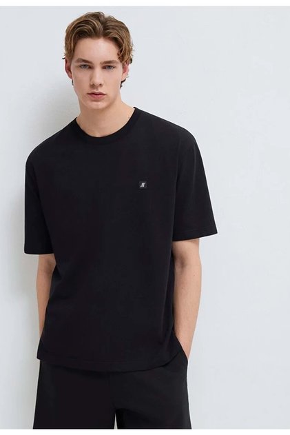M0613442 Pro Logo Tişört Erkek T-Shirt SİYAH