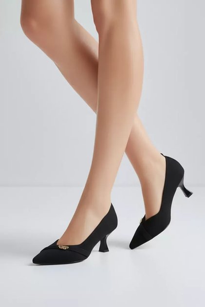 Vollex Women's Knitwear Stiletto Heel U Stylish Shoes