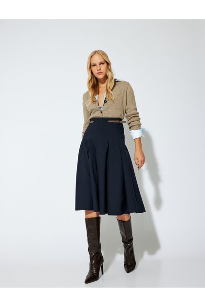 Knitwear Cardigan Long Sleeve Round Neck Buttoned