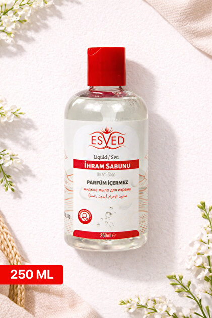 Unscented Liquid Ihram Soap 250 ml – Fragrance-Free for Hajj and Umrah