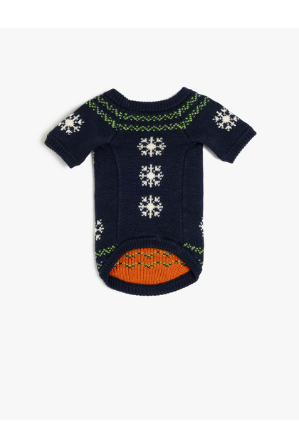 Crew Neck Dog Sweater