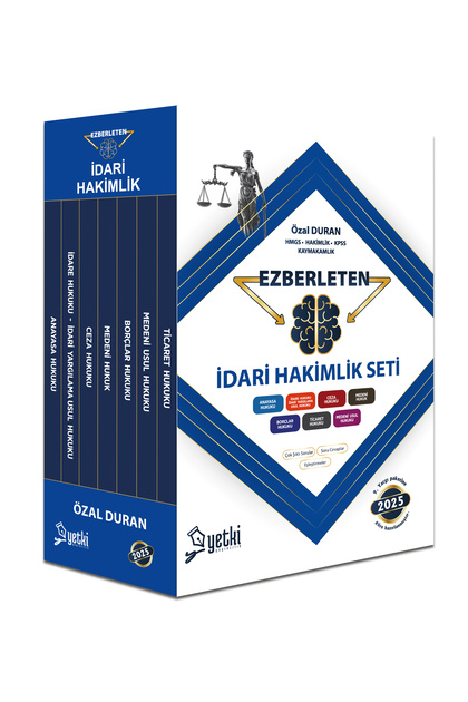 Yetki Yayıncılık HMGS-ADLİ HAKİMLİK EZBERLETEN SET 2026 - Fiyatı