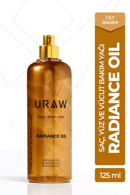 Radiance Oil | Saç & Vücut İçin Nem, Parlaklık & Işıltı Veren Bakım Yağı 125 ml