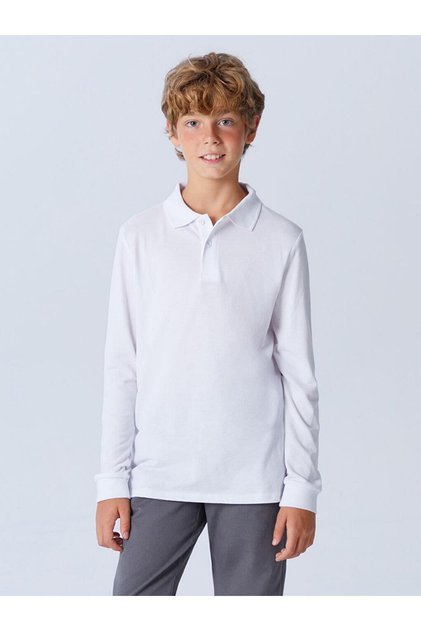 Polo Neck Boy T-Shirt