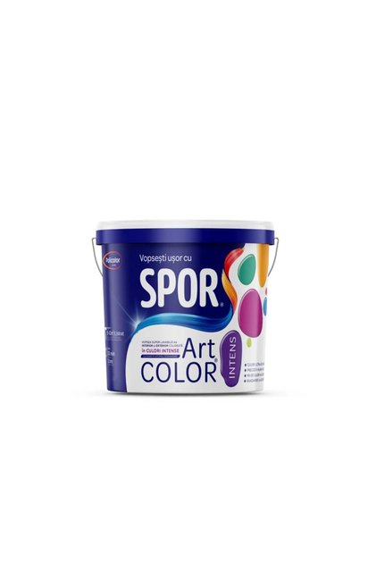 Baza de colorare Spor ArtColor, pentru interior/exterior, nuanta transparenta, mata, 2 L